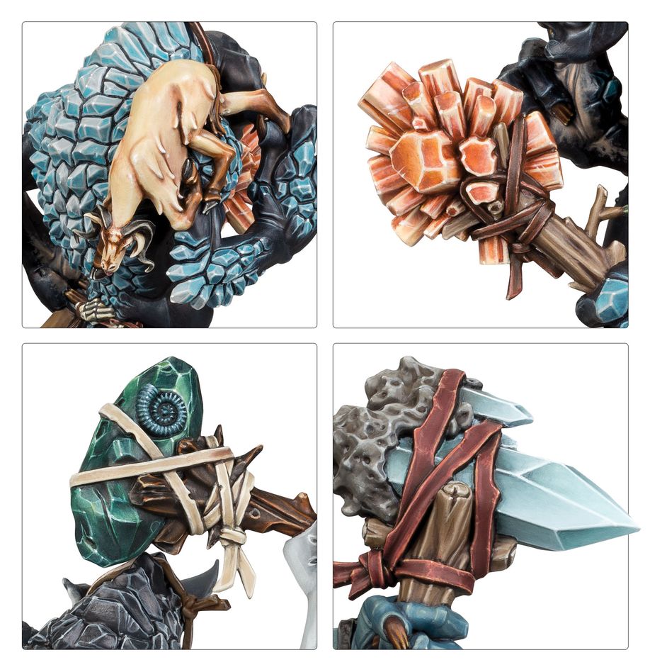 Warhammer Age of Sigmar Rockgut Troggoths Miniatures Set
