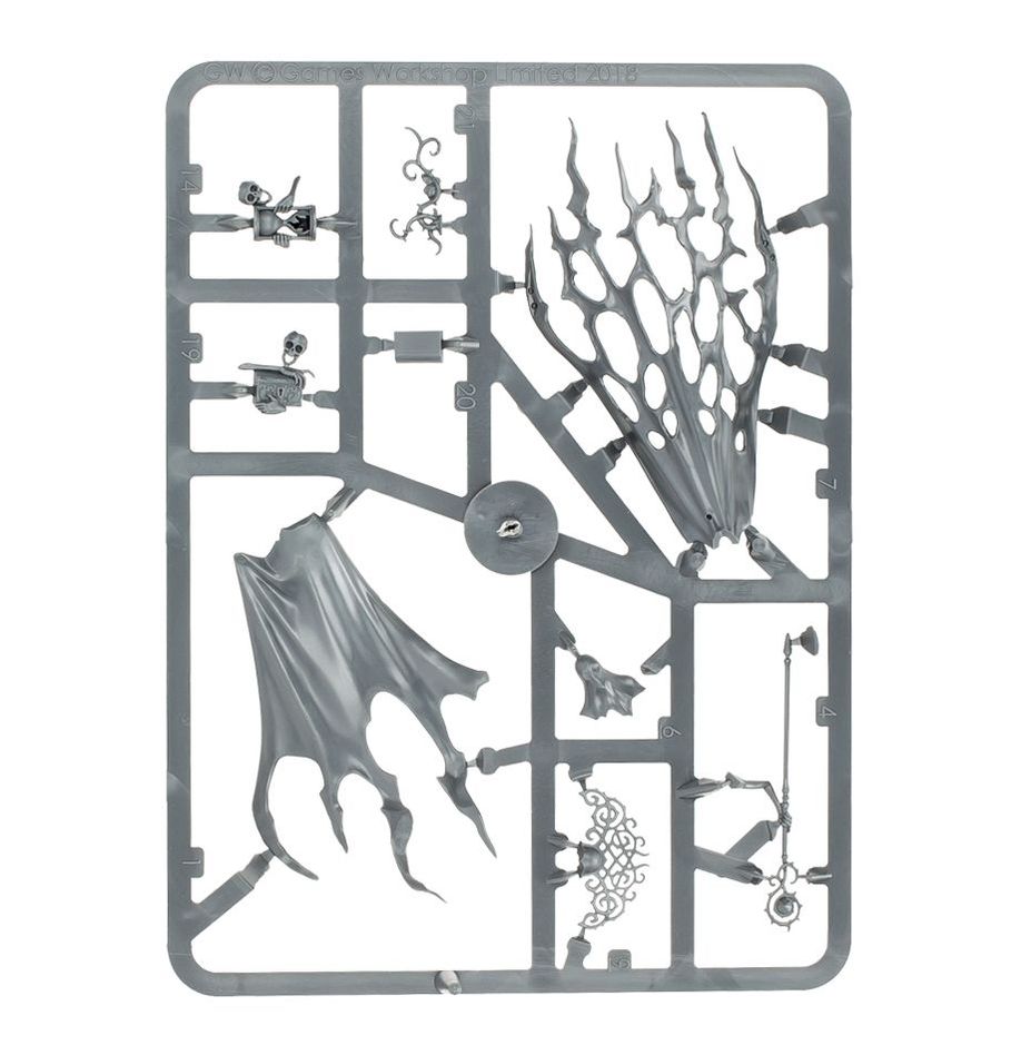 Warhammer Age of Sigmar Lady Olynder, Mortarch of Grief Miniature Set