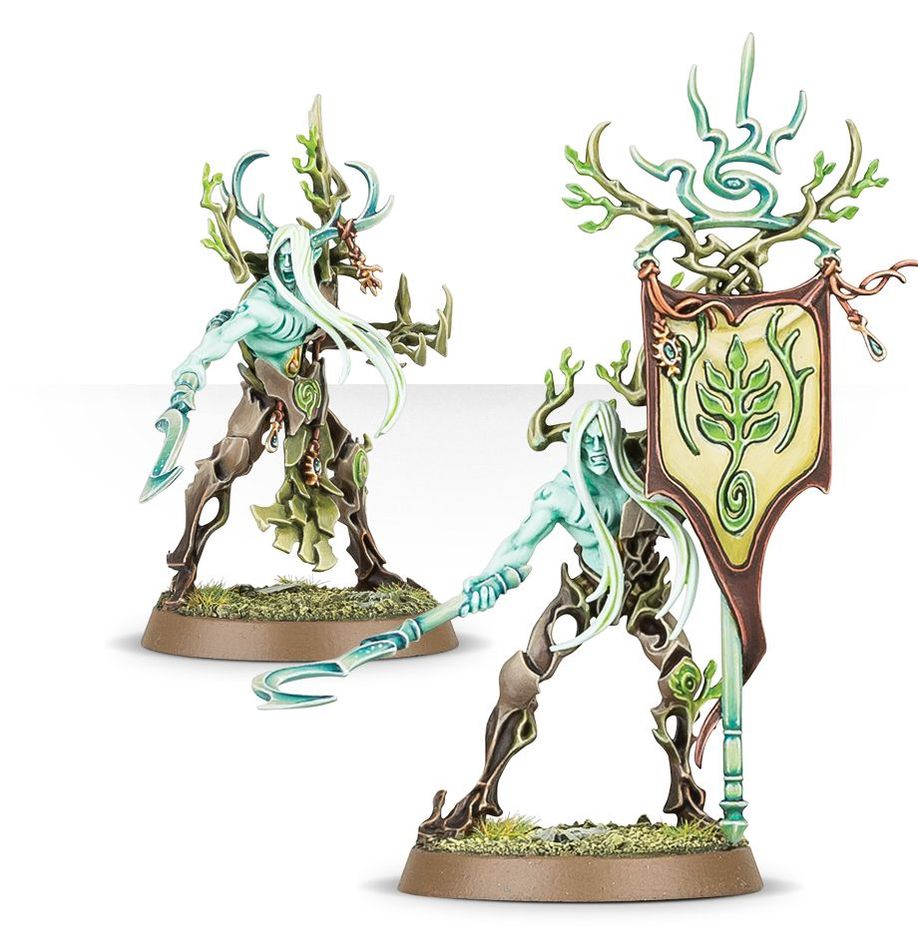 Warhammer Age of Sigmar Sylvaneth: Tree-Revenants Miniatures Set