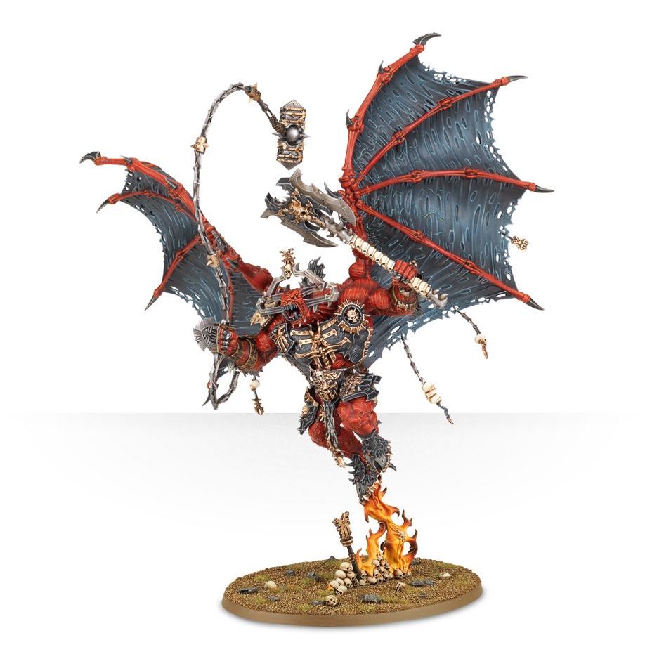 Warhammer 40,000 Daemons of Khorne: Bloodthirster Miniature Set