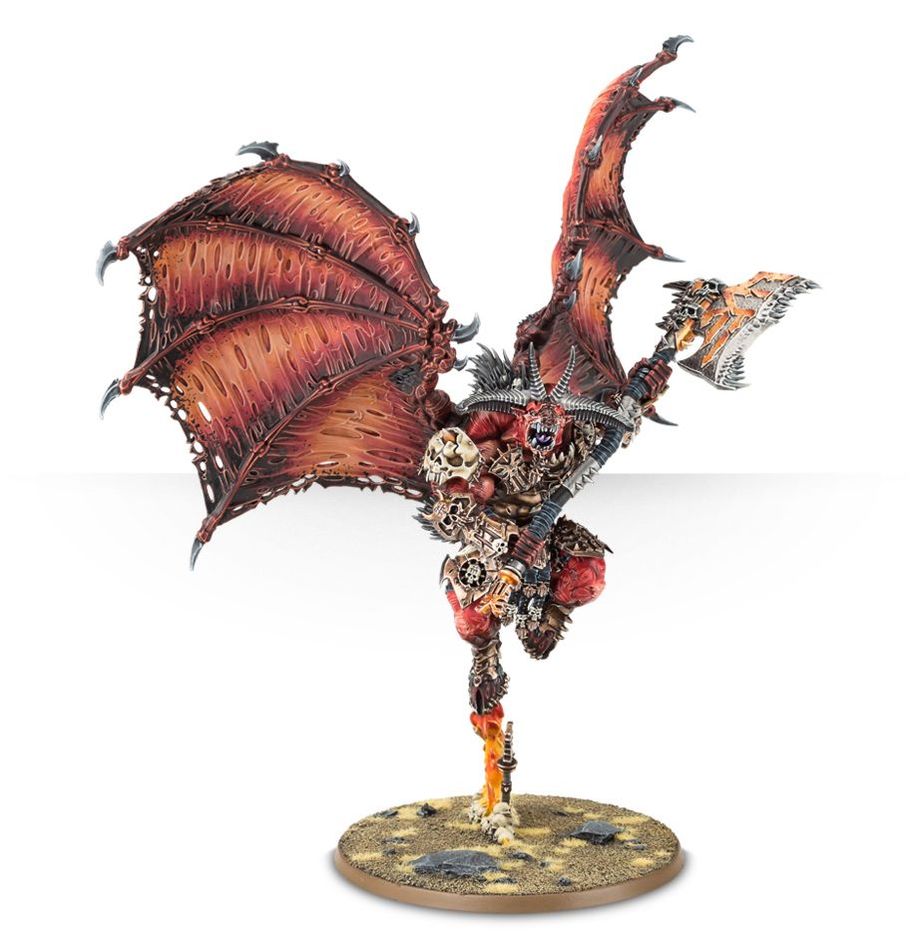 Warhammer 40,000 Daemons of Khorne: Bloodthirster Miniature Set