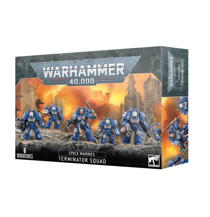 Warhammer 40,000 Terminator Squad Miniatures Set