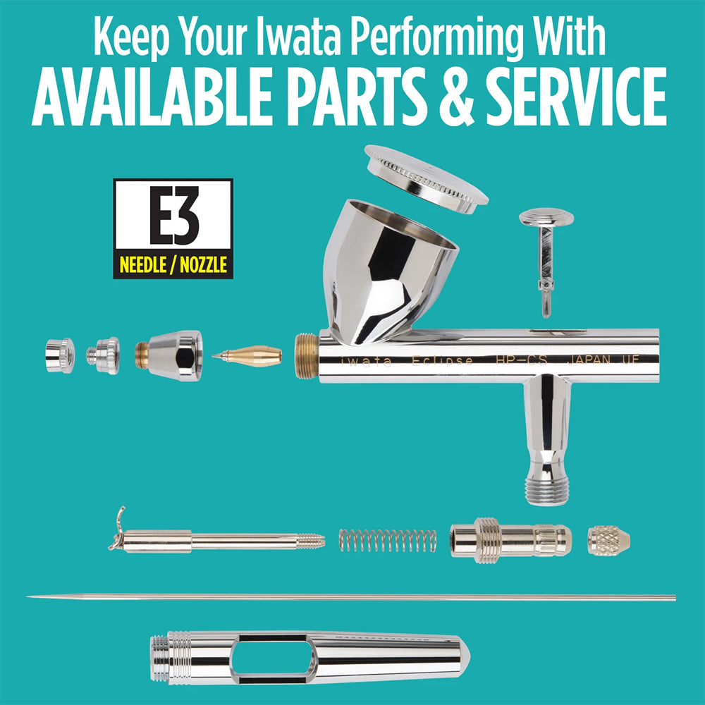 Iwata Eclipse HP-CS Gravity Feed Dual Action Airbrush