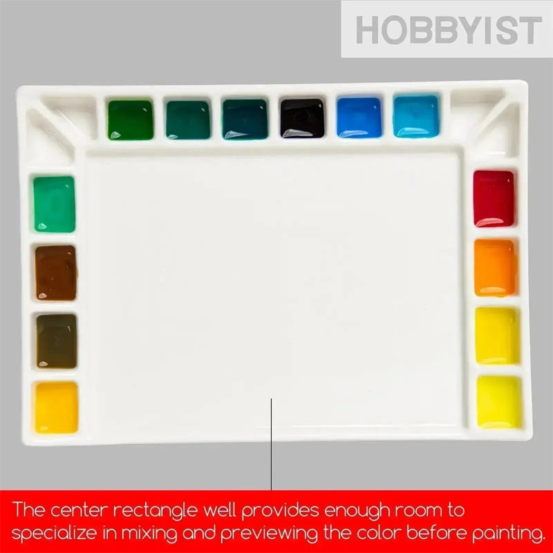 MEEDEN Porcelain Paint Palette