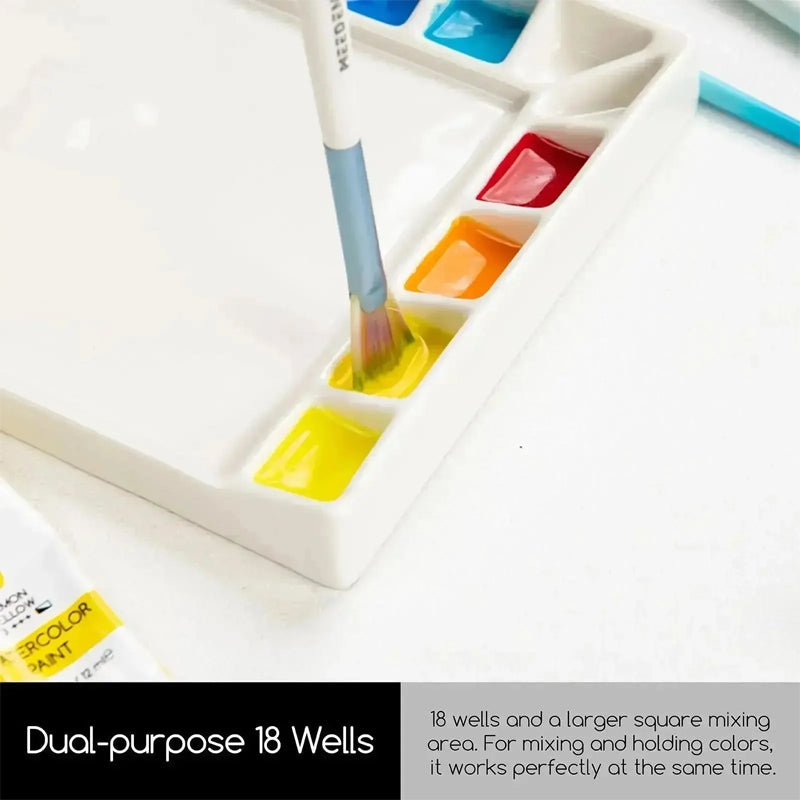 MEEDEN Porcelain Paint Palette