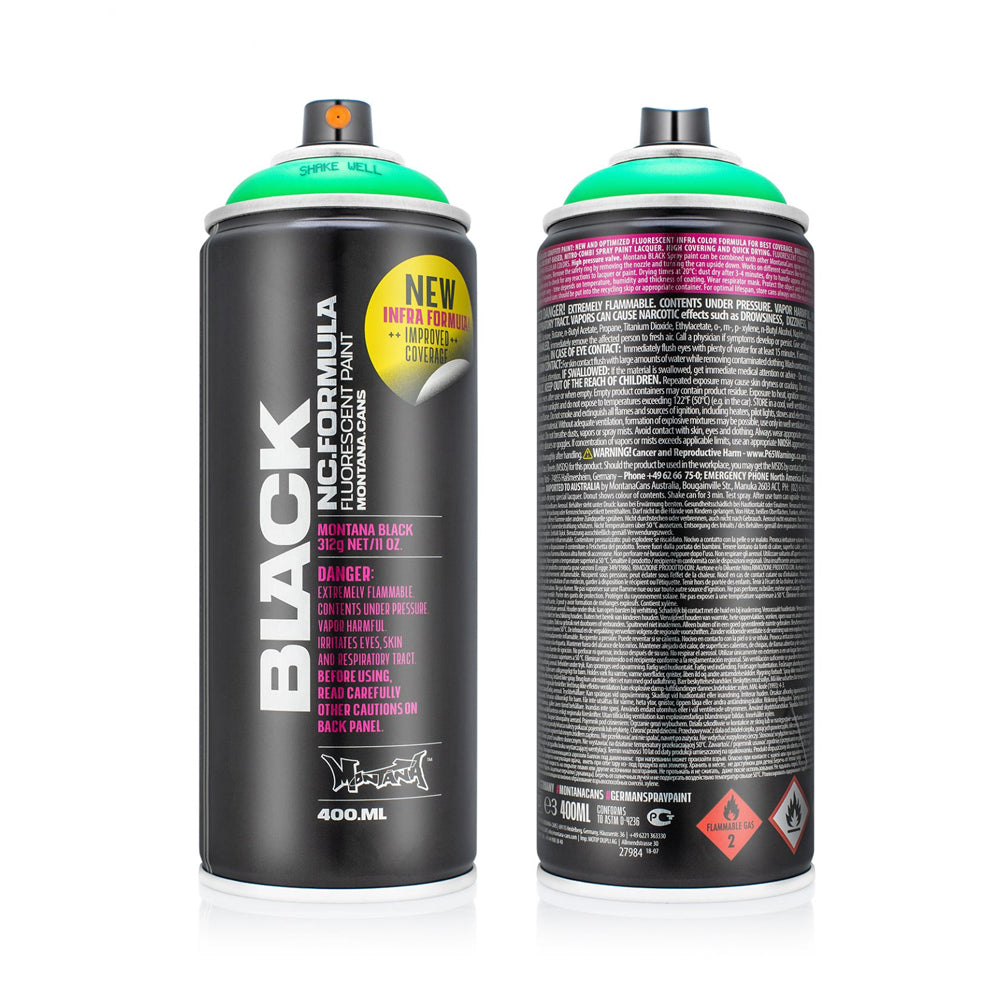 Montana BLACK INFRA Spray Colors, 400 ml