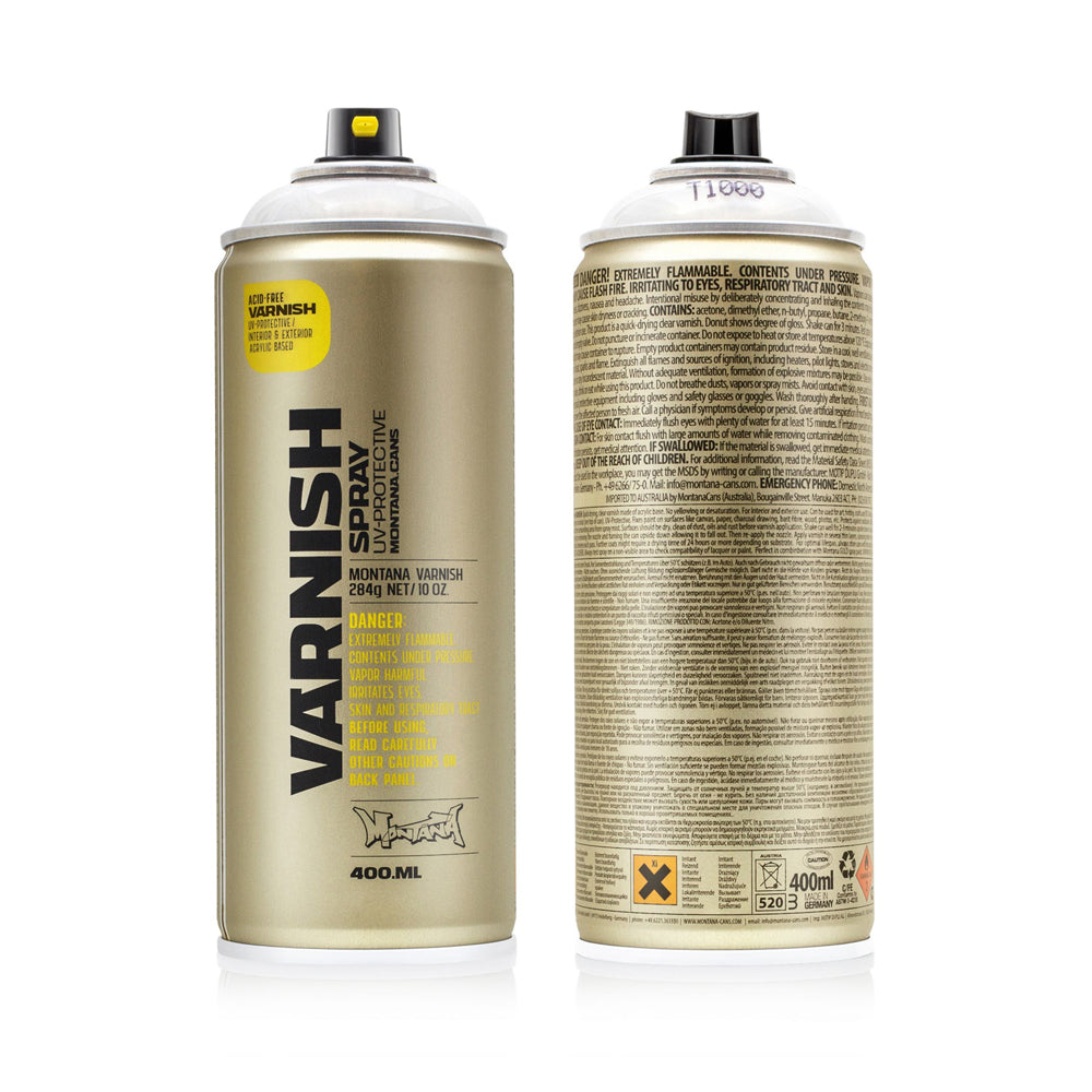 Montana Spray Acrylic Varnish, Gloss, 400 ml