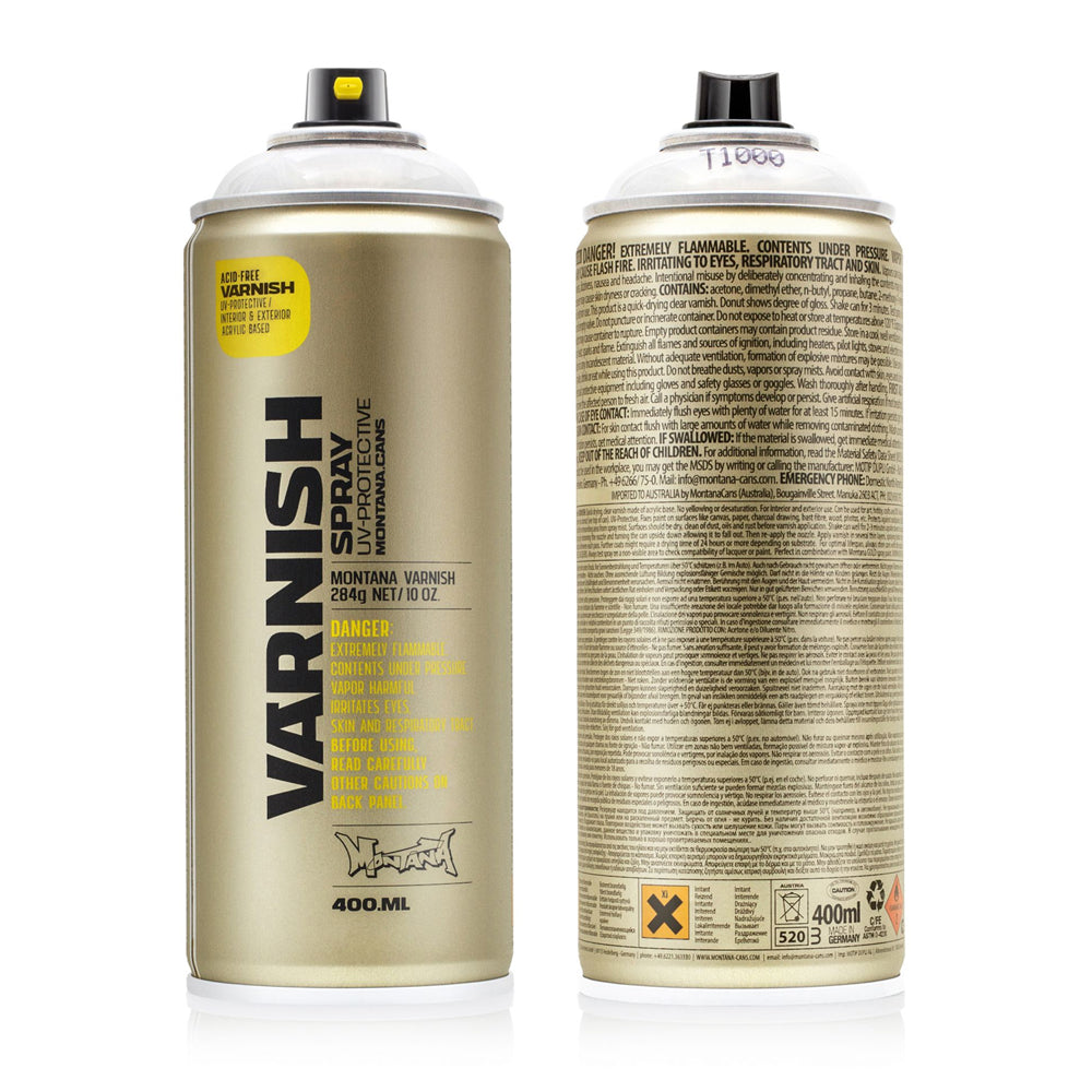 Montana Spray Acrylic Varnish, Semi-Gloss, 400 ml
