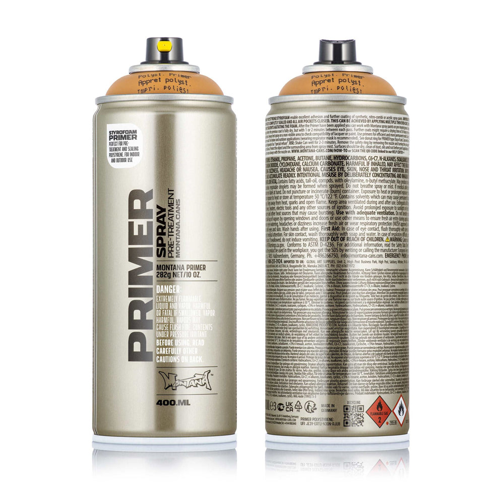 Montana Primer Spray for Polystyrene, 400 ml