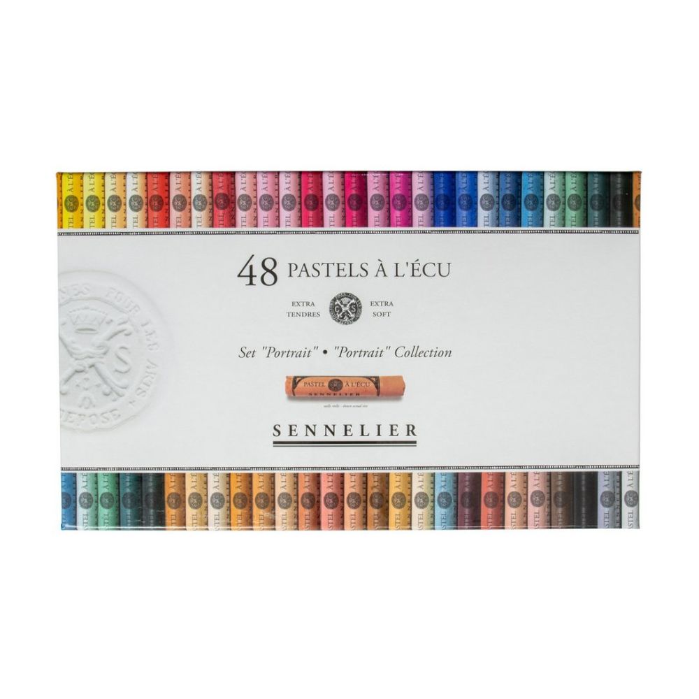 Sennelier Dry Pastel Set for Portraits, 48 Colors
