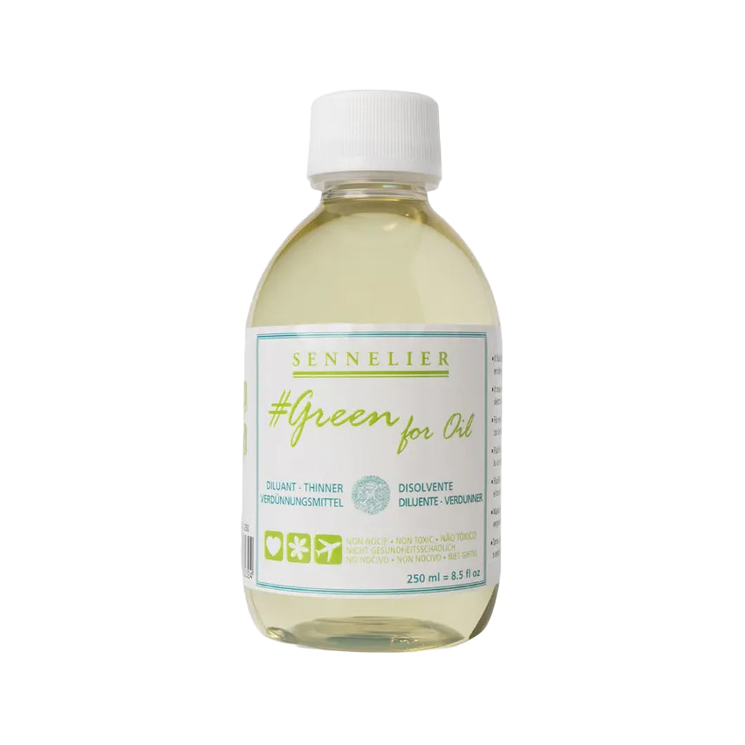 Sennelier Green for Oil Thinner