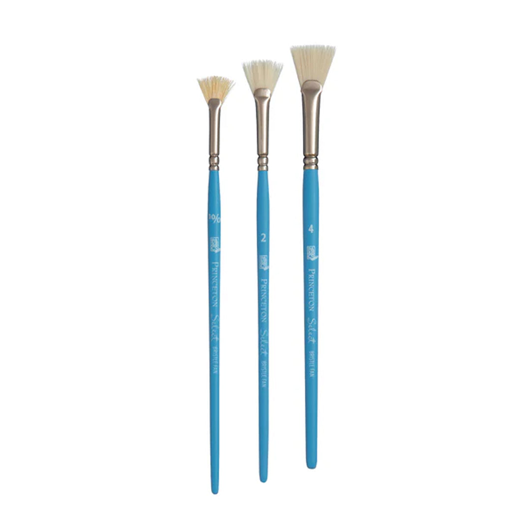 Princeton Select Artiste™ Bristle Fan Synthetic Brush