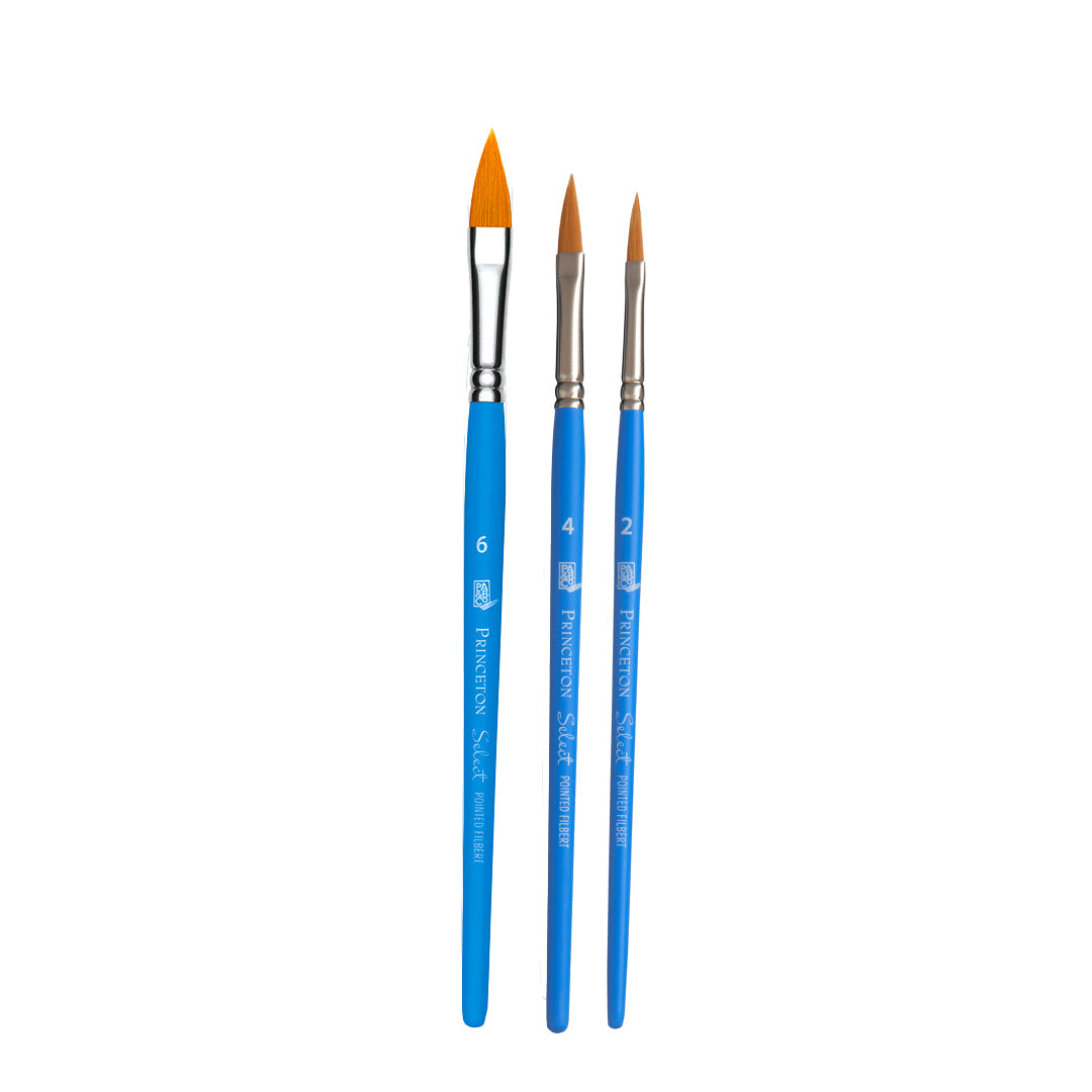 Princeton Select Artiste™ Pointed Filbert Synthetic Brush