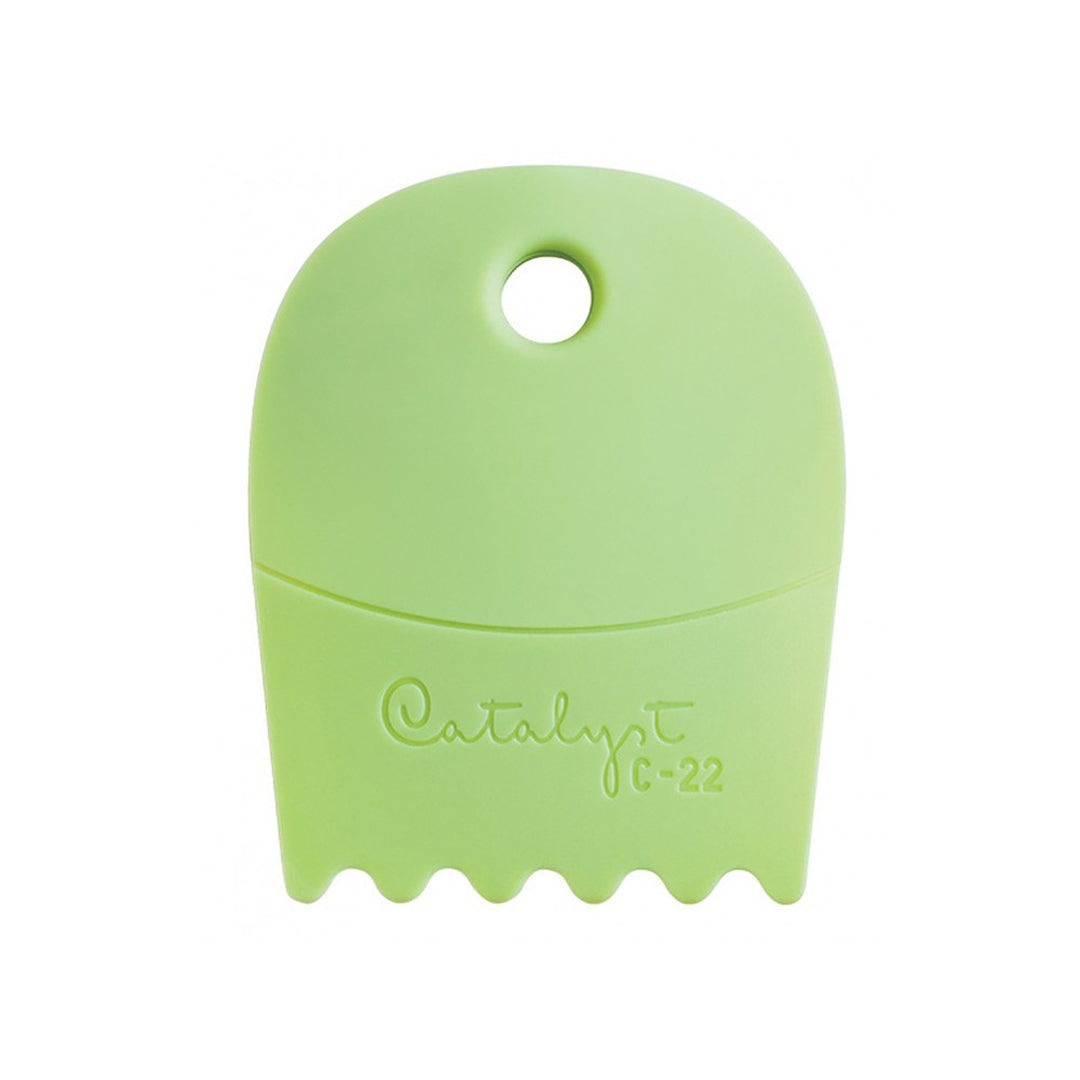 Princeton Brush Catalyst™ Contour Silicone Painting Tool, Green, Series 20