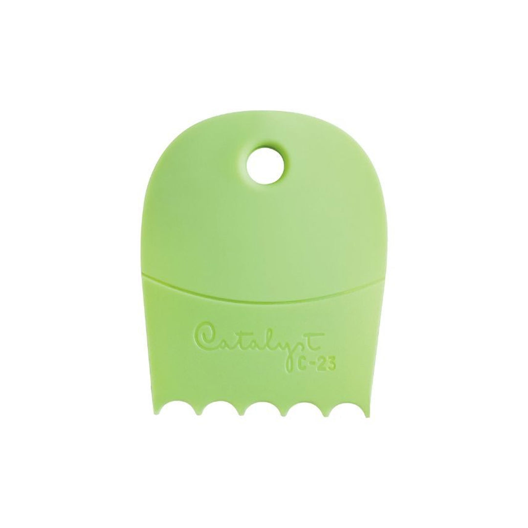 Princeton Brush Catalyst™ Contour Silicone Painting Tool, Green, Series 20