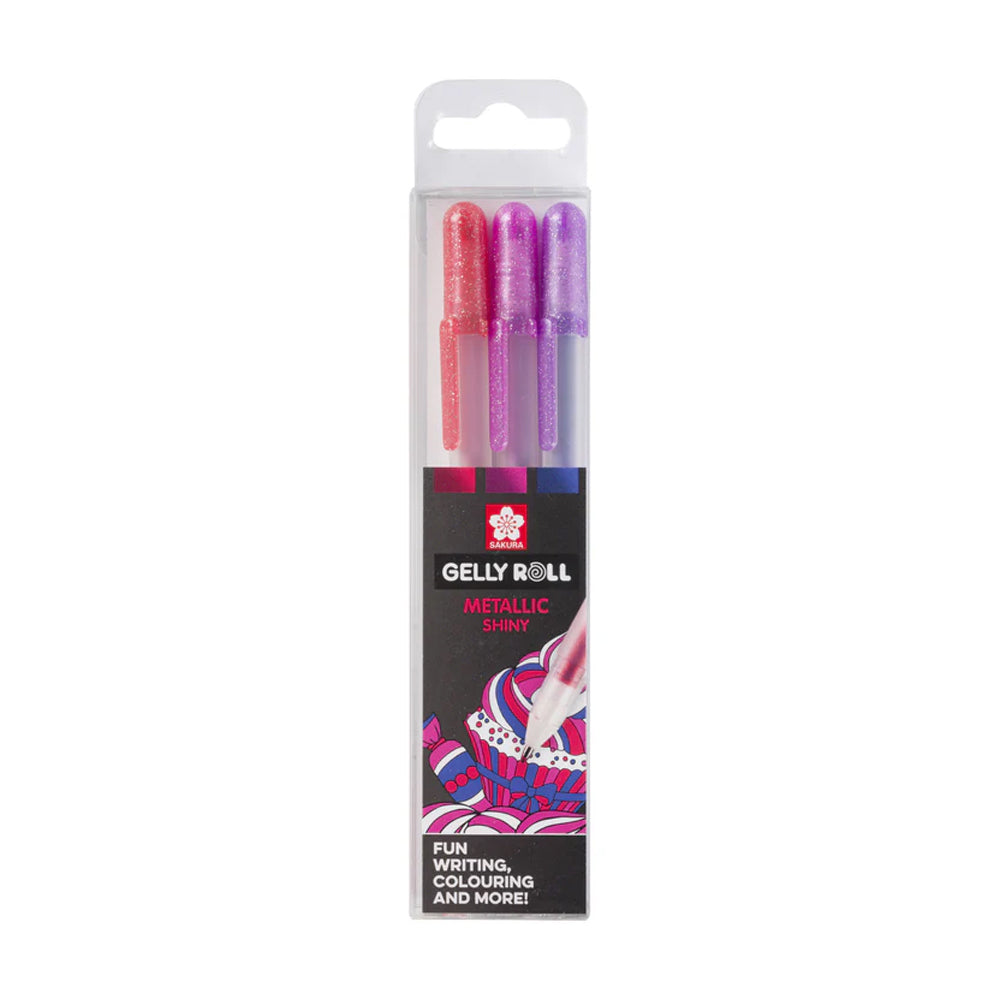 Sakura Gelly Roll Gel Pens Set Metallic Sweets, 3 colors