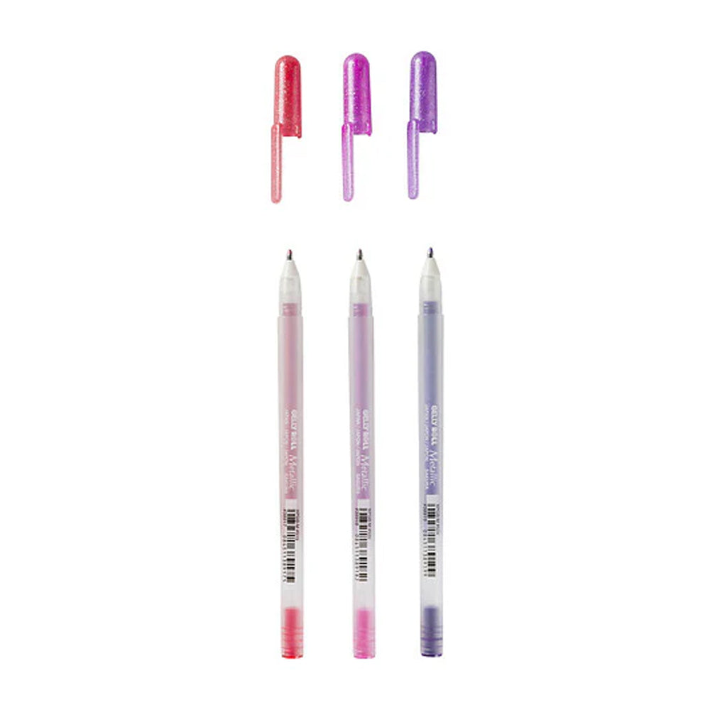 Sakura Gelly Roll Gel Pens Set Metallic Sweets, 3 colors