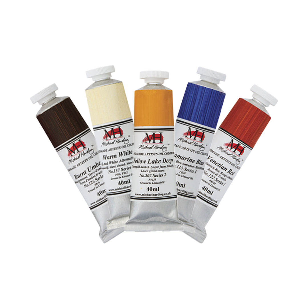 Michael Harding Oil Paint, Colours 63-117 (Part 2/2)