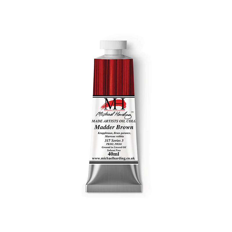 Michael Harding Oil Paint, Colours 1-62 (Part 1/2)