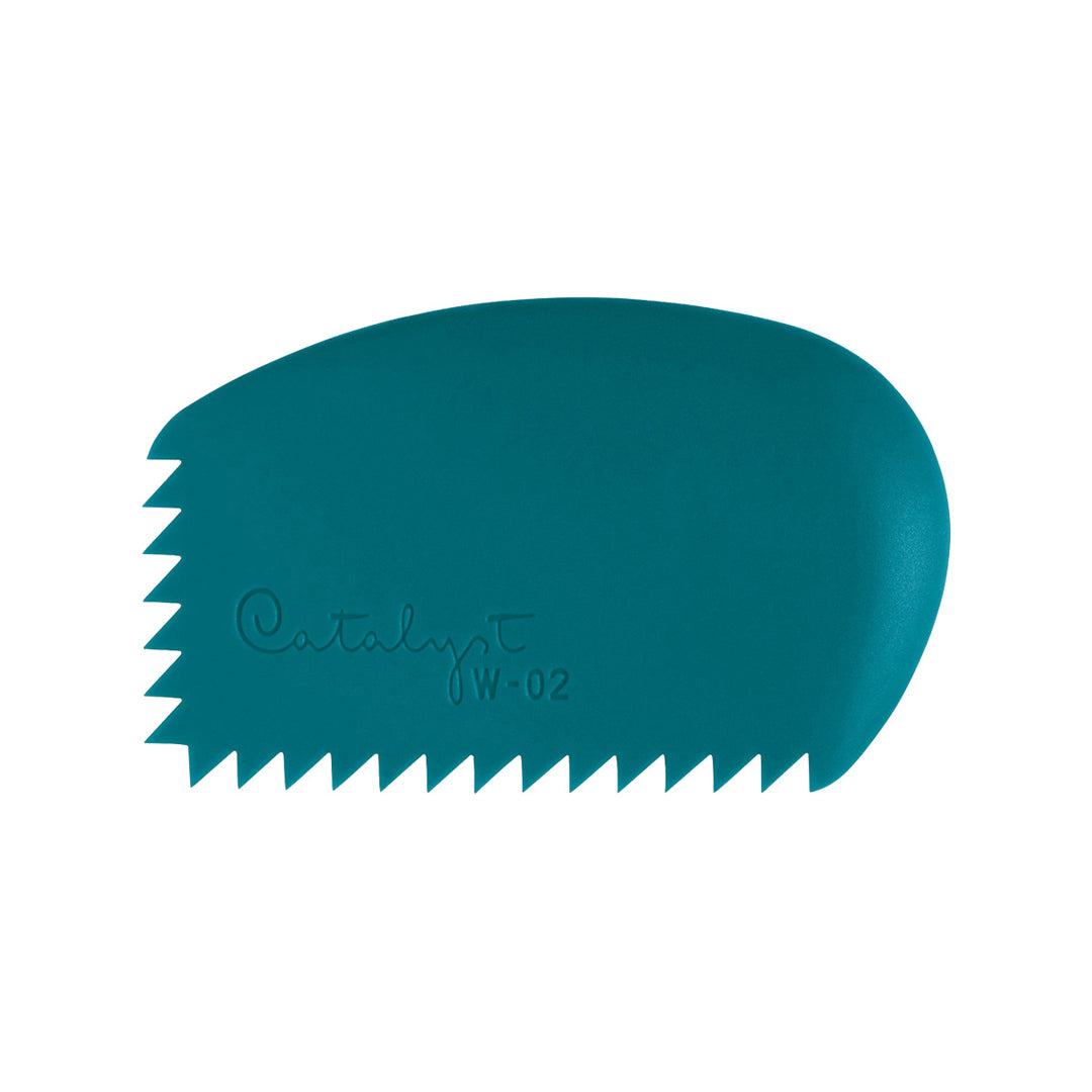 Princeton Brush Catalyst™ Wedge Silicone Painting Tool, Blue, No. 2