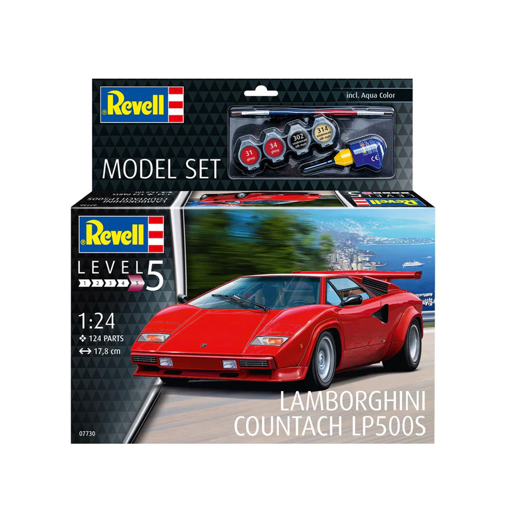 Revell Lamborghini Countach LP500S Scale Model, 1:24