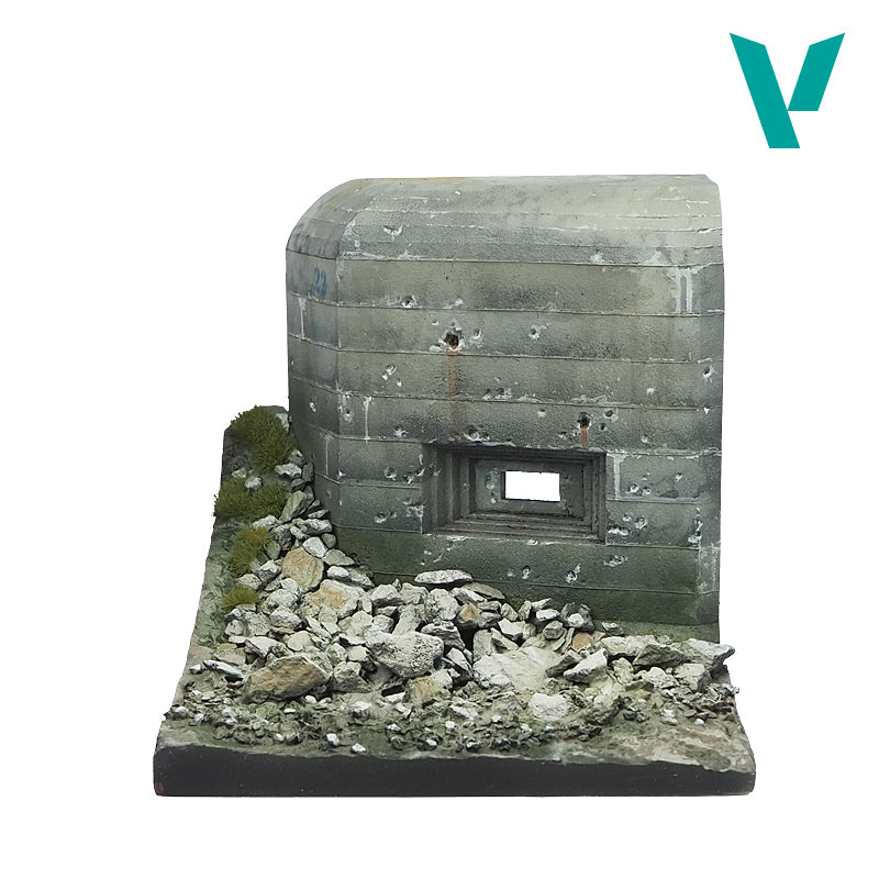 Vallejo WWII Bunker Base, 8x8x8 cm