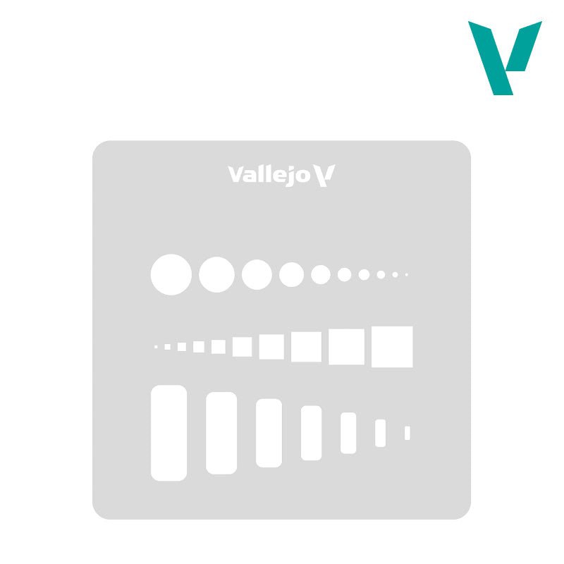 Vallejo Hobby Stencils - Access Trap Doors