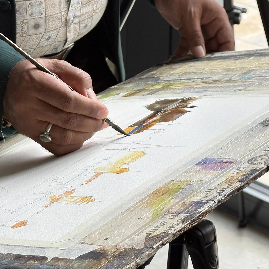 Da Vinci Prafull Sawant Watercolor Brushes Set, 3 pcs.