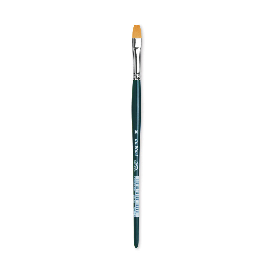 Da Vinci Nova Synthetic Flat Brush, series 122