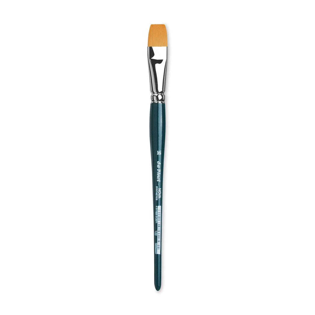 Da Vinci Nova Synthetic Flat Brush, series 122
