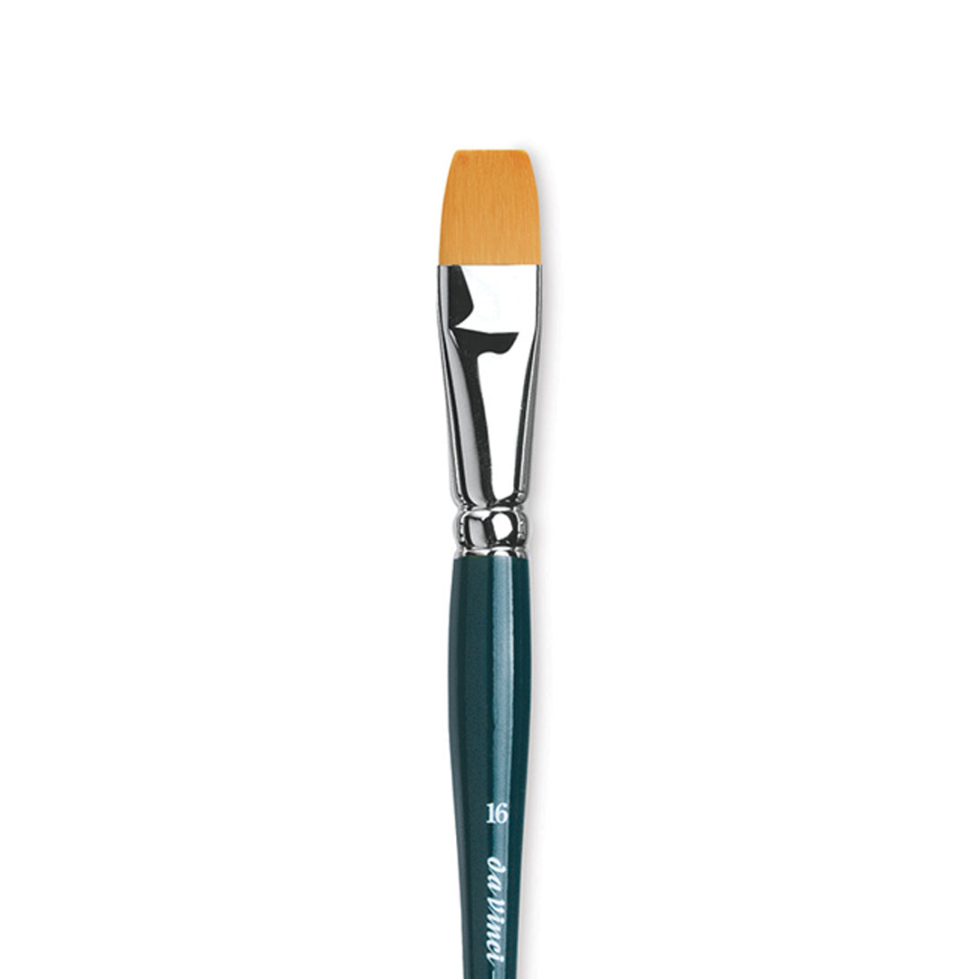 Da Vinci Nova Synthetic Flat Brush, series 122