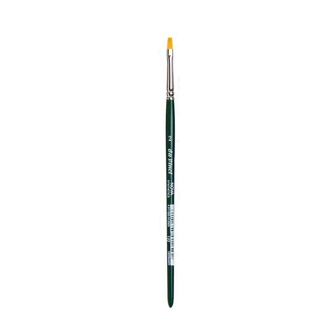 Da Vinci Nova Synthetic Flat Brush, series 122
