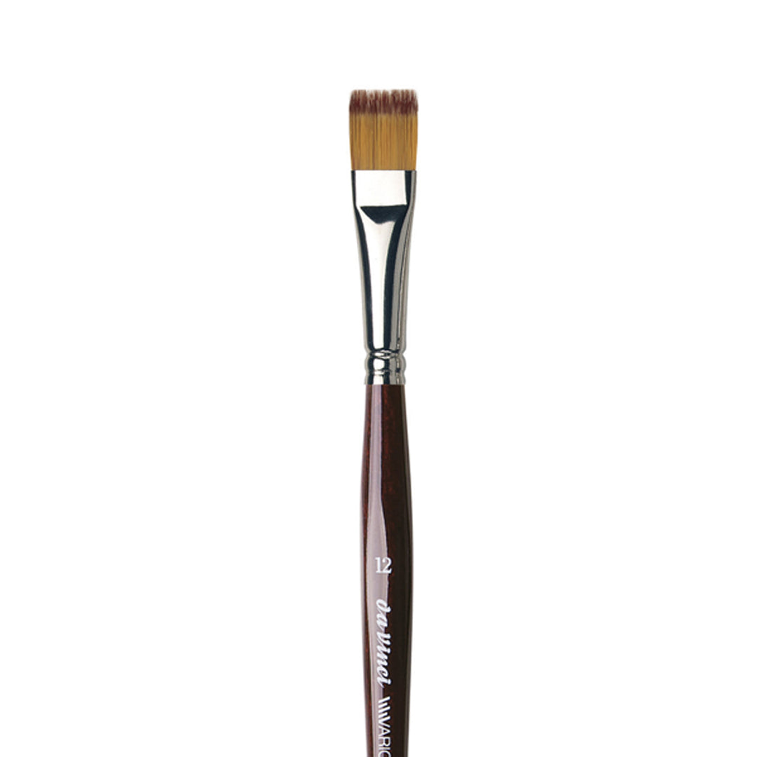 Da Vinci Vario Tip Synthetic Flat Brush, series 1381