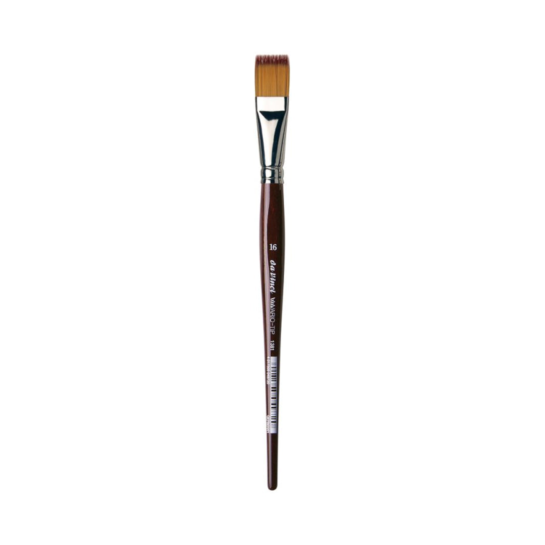 Da Vinci Vario Tip Synthetic Flat Brush, series 1381