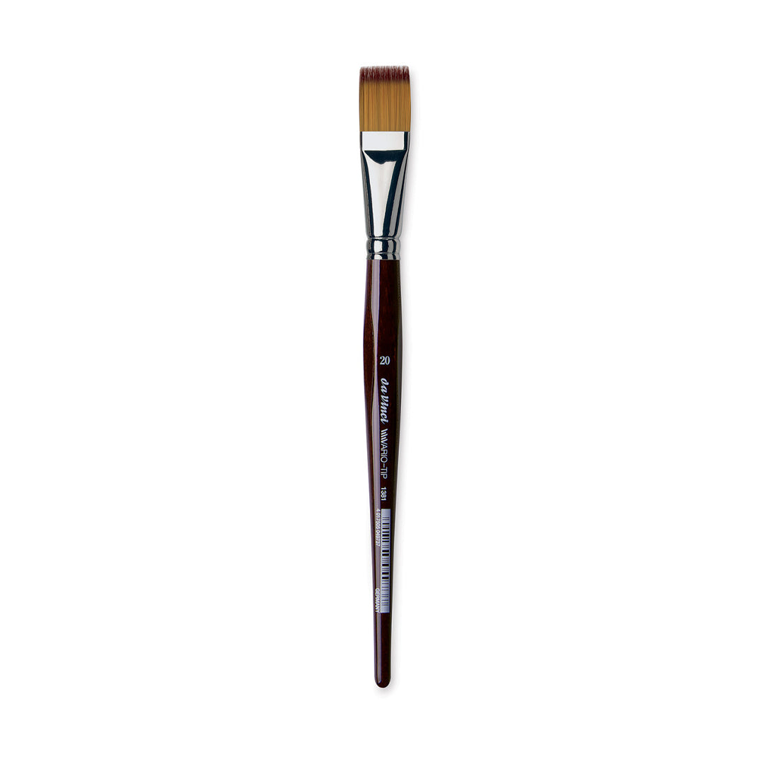 Da Vinci Vario Tip Synthetic Flat Brush, series 1381
