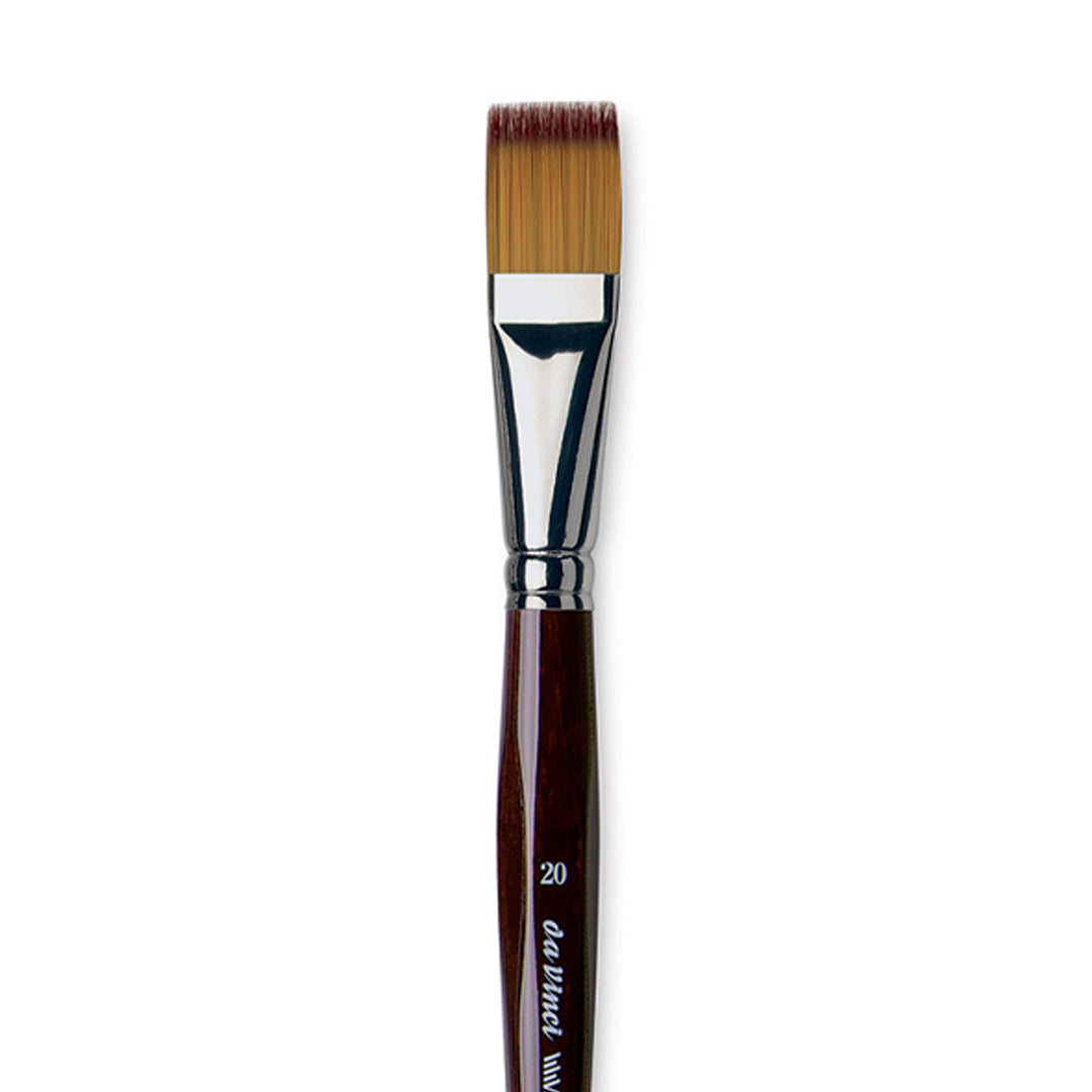 Da Vinci Vario Tip Synthetic Flat Brush, series 1381