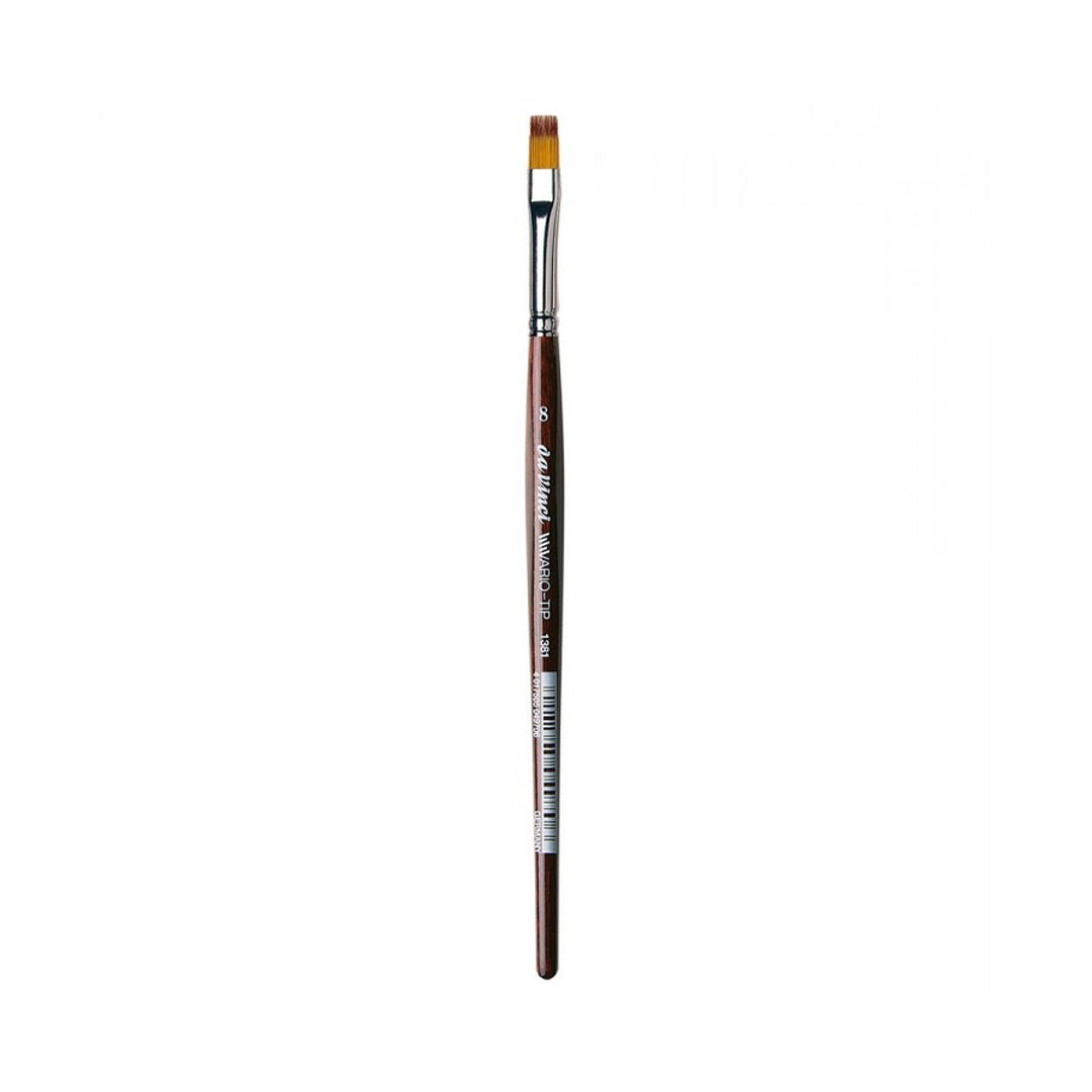 Da Vinci Vario Tip Synthetic Flat Brush, series 1381