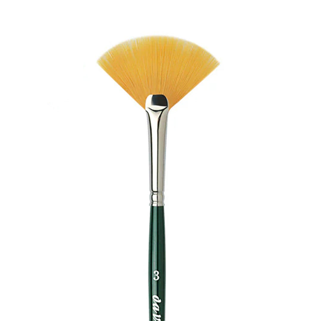 Da Vinci Nova Synthetic Fan Brush, series 400