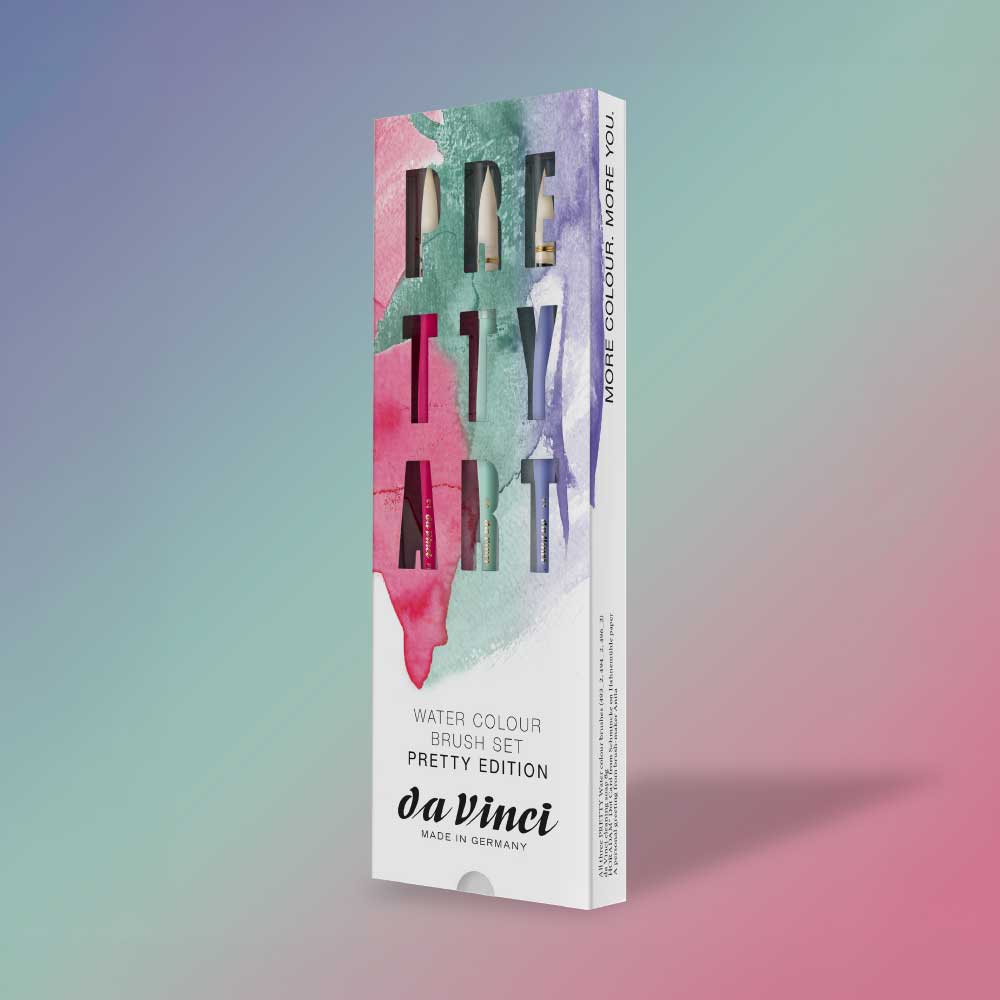 Da Vinci Pretty Art watercolour brush set