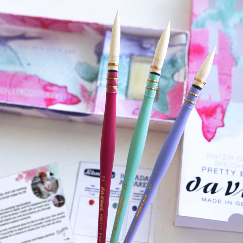 Da Vinci Pretty Art watercolour brush set