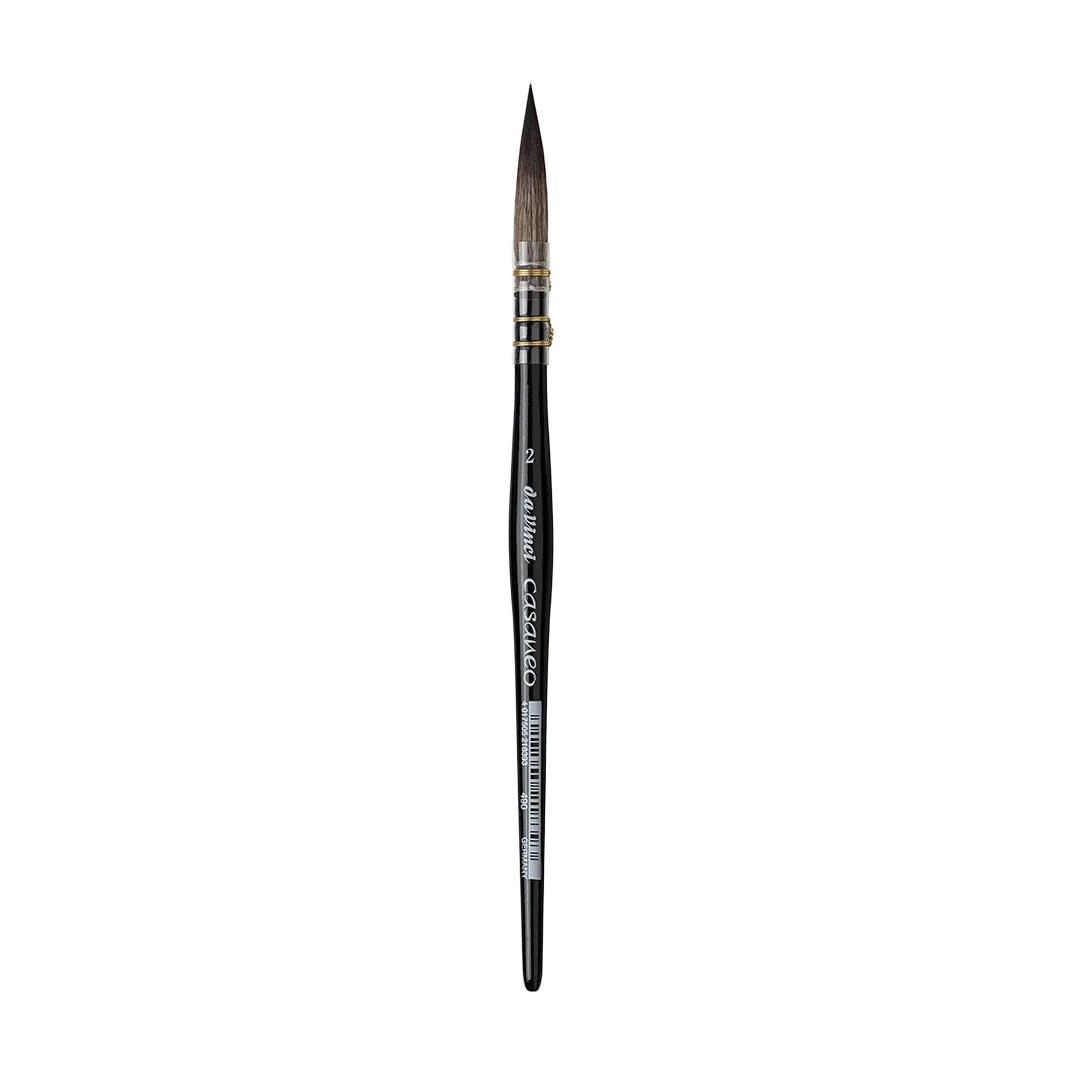 Da Vinci Casaneo Rigger Synthetic Watercolor Brush, Series 490