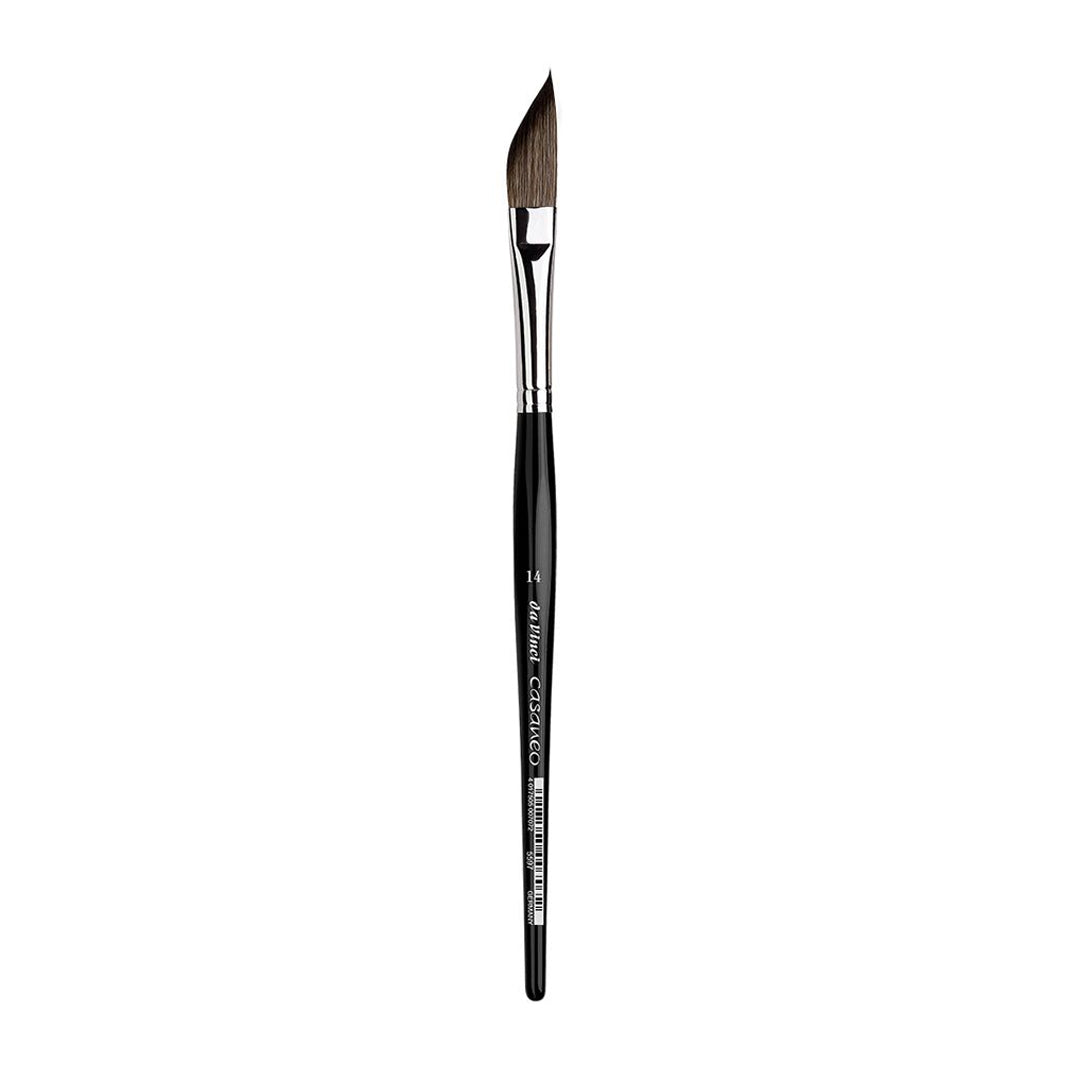 Da Vinci Casaneo Slanted Synthetic Watercolor Brush, Series 5597
