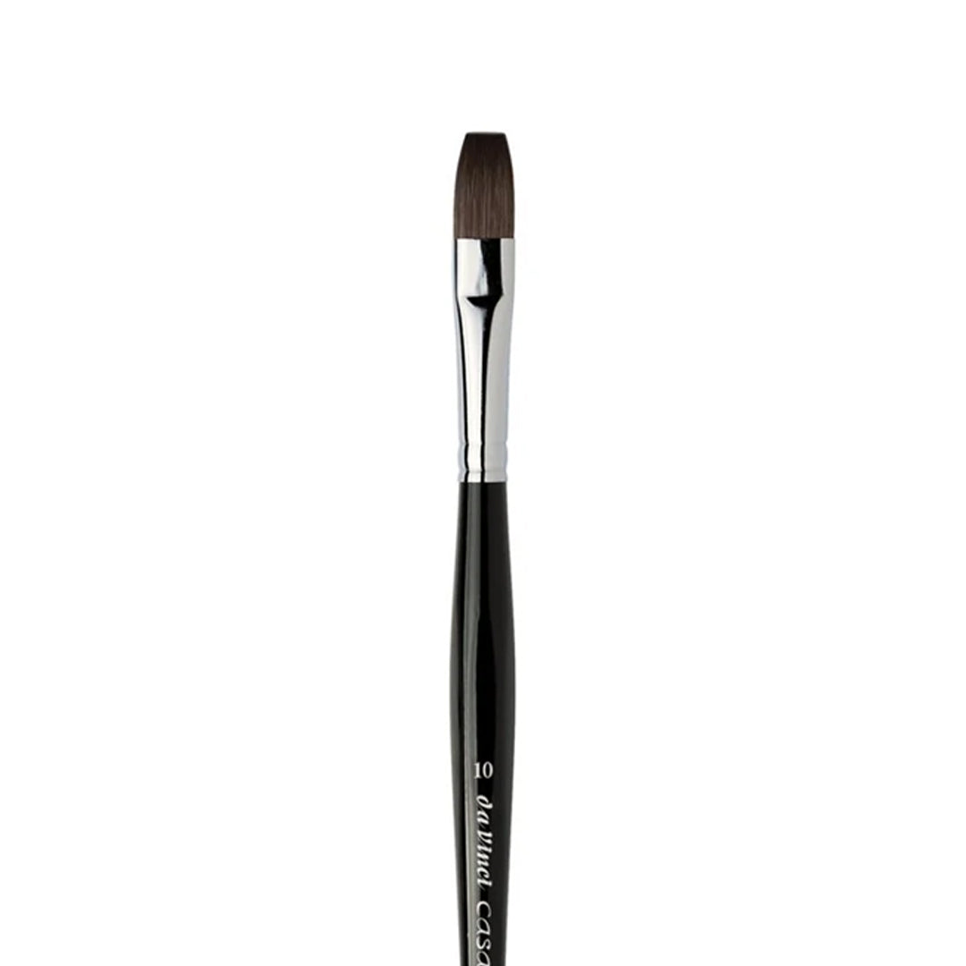 Da Vinci Casaneo Flat Synthetic Watercolor Brush, Series 5898