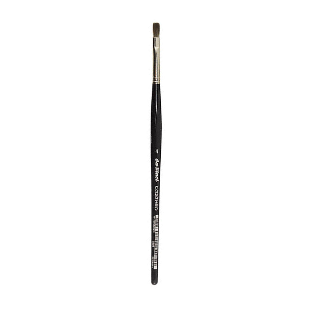 Da Vinci Casaneo Flat Synthetic Watercolor Brush, Series 5898