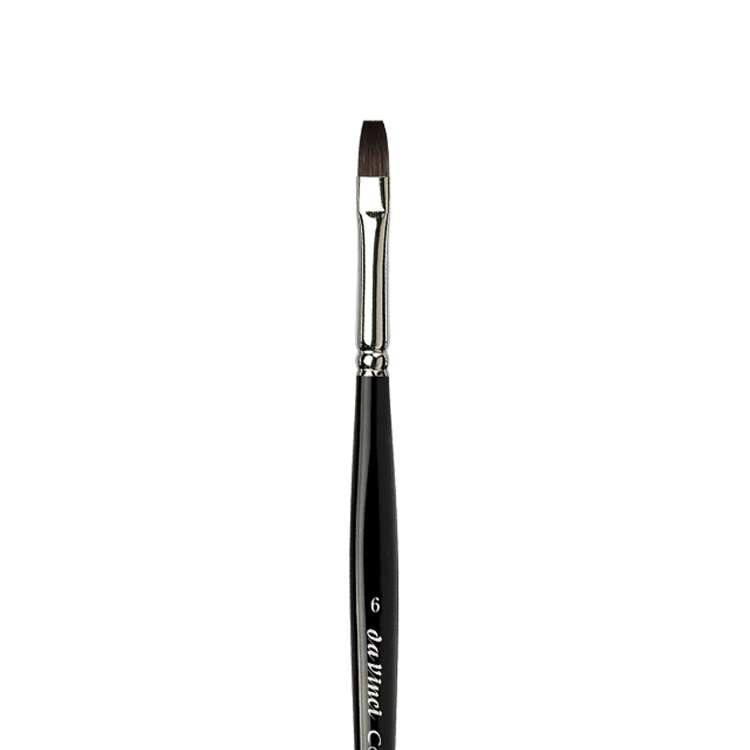 Da Vinci Casaneo Flat Synthetic Watercolor Brush, Series 5898