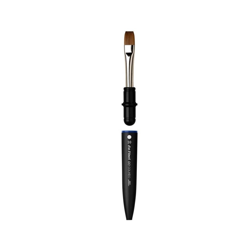 Da Vinci Go Colineo travel watercolor brush, flat