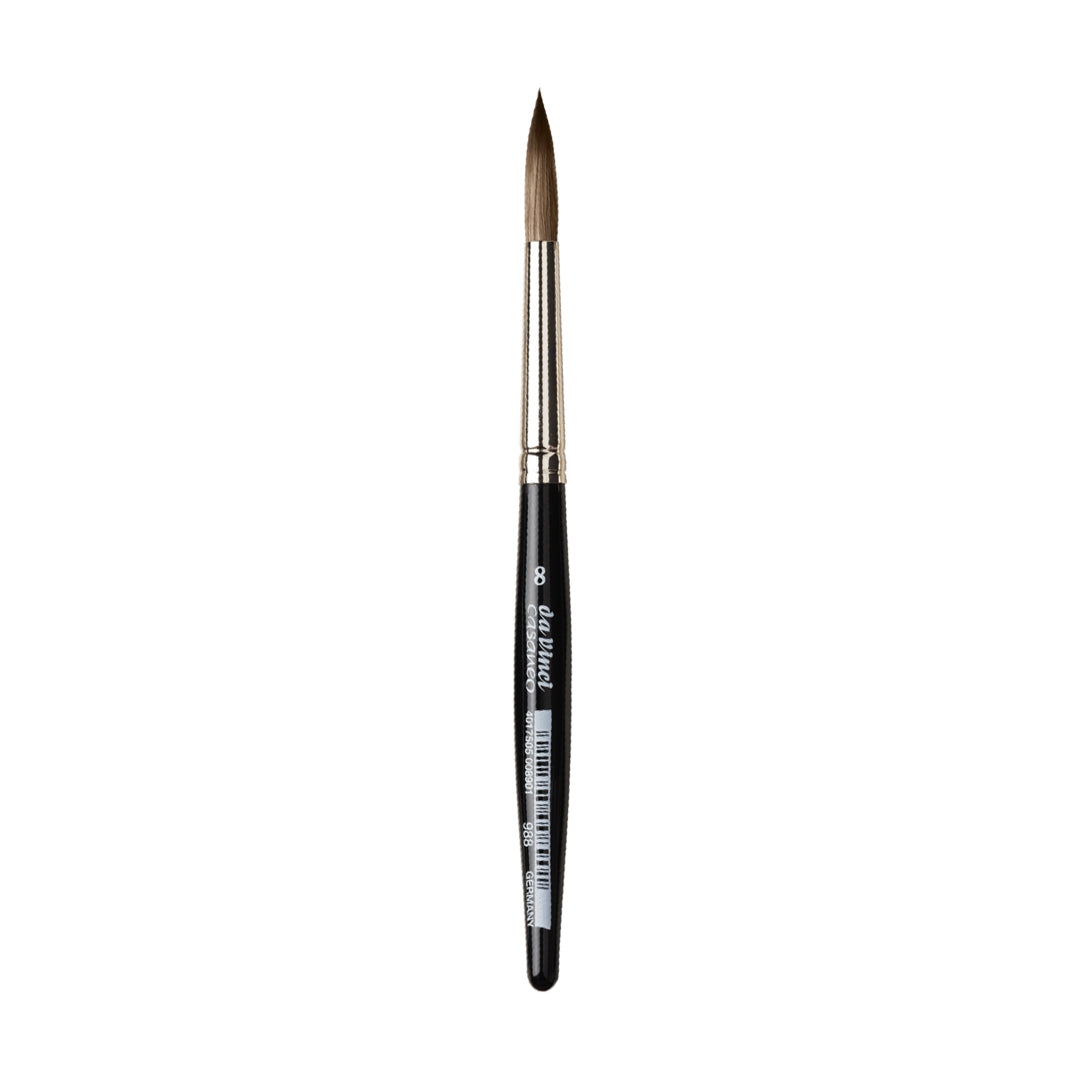 Da Vinci Casaneo XS Round Synthetic Watercolour Brush, Series 988