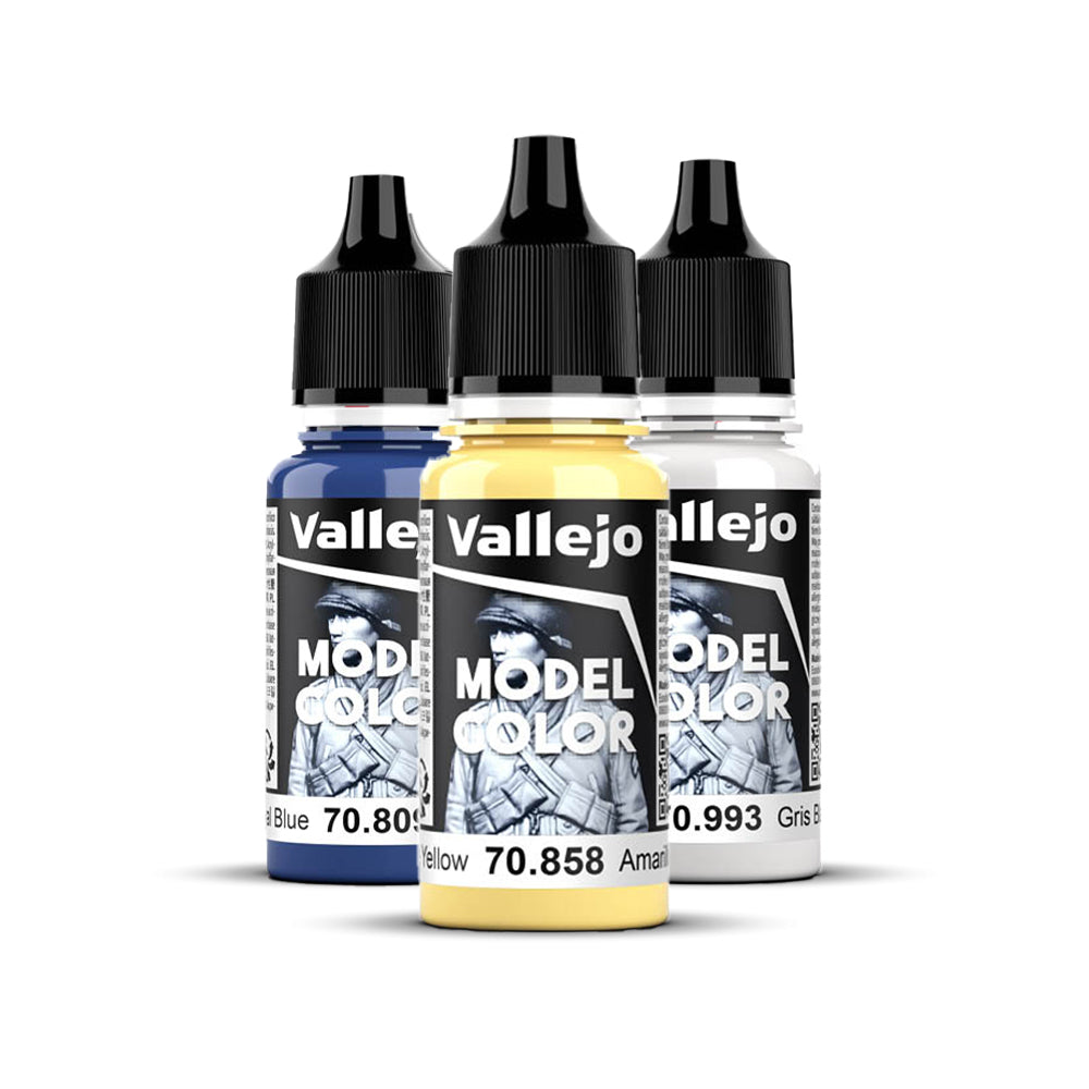Vallejo Model Color Paint, 18 ml, colors 166-209 (part 3/3)
