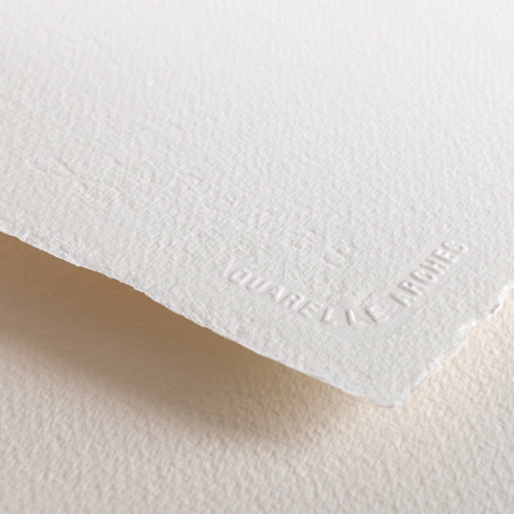 Arches Watercolour Paper Block, Cold Pressed, 640 gsm, 100 % Cotton, 10 Sheets