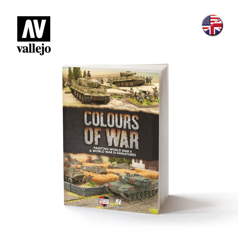 Vallejo Colours of War: Painting WWII & WWIII Miniatures Paint Guide